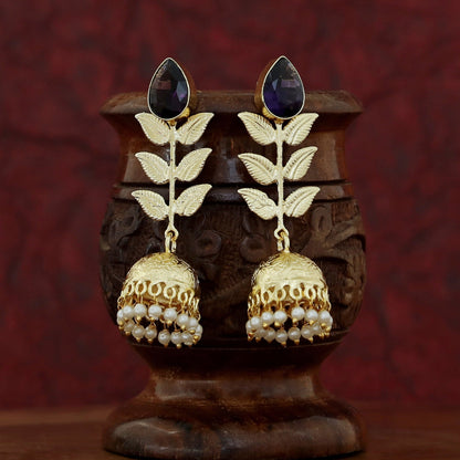 3 Layer Leaf Jhumka